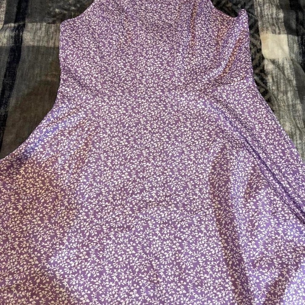 Floral print dress